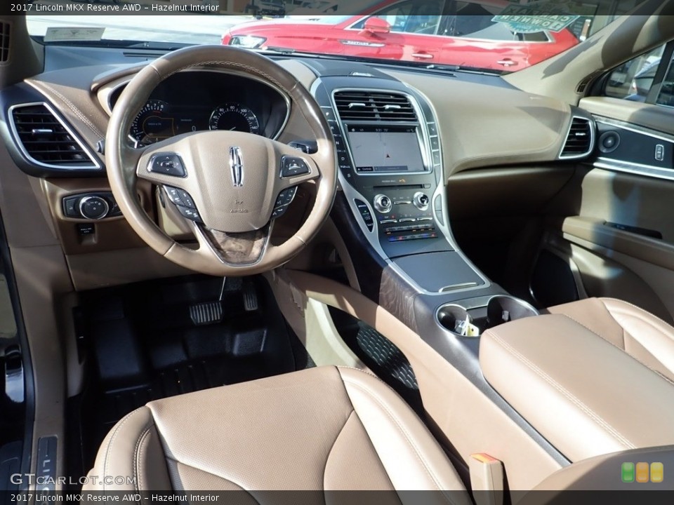 Hazelnut Interior Photo for the 2017 Lincoln MKX Reserve AWD #139459220