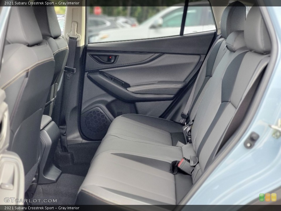 Gray Interior Rear Seat for the 2021 Subaru Crosstrek Sport #139462064