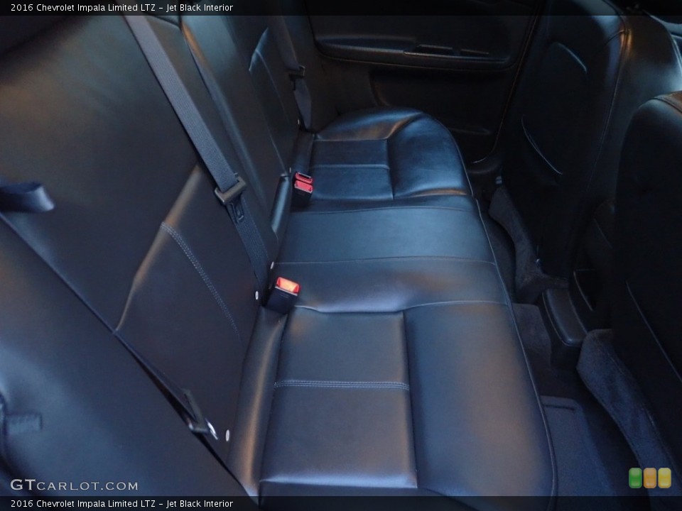 Jet Black Interior Rear Seat for the 2016 Chevrolet Impala Limited LTZ #139465295