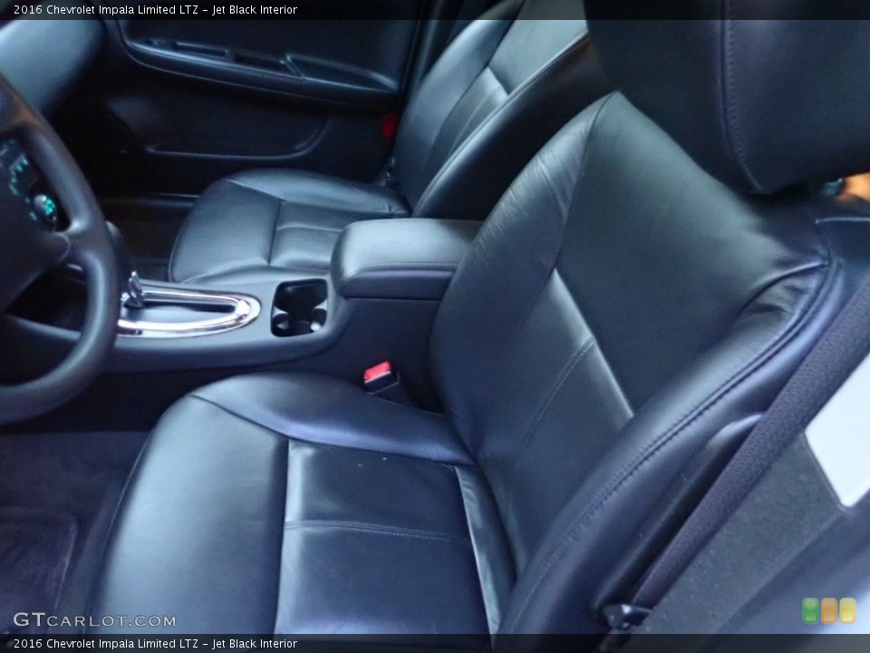 Jet Black Interior Front Seat for the 2016 Chevrolet Impala Limited LTZ #139465313
