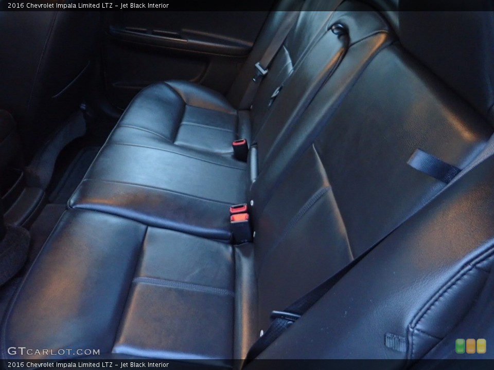 Jet Black Interior Rear Seat for the 2016 Chevrolet Impala Limited LTZ #139465325