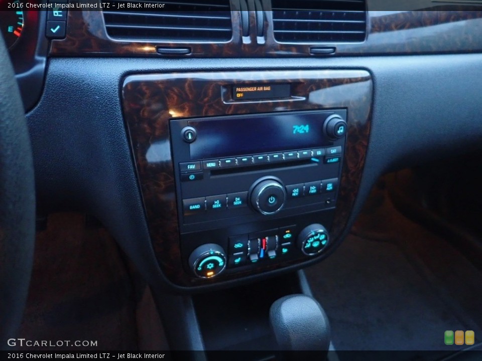 Jet Black Interior Controls for the 2016 Chevrolet Impala Limited LTZ #139465427