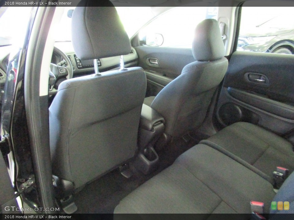 Black Interior Rear Seat for the 2018 Honda HR-V LX #139468846