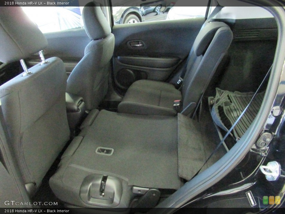 Black Interior Rear Seat for the 2018 Honda HR-V LX #139468900