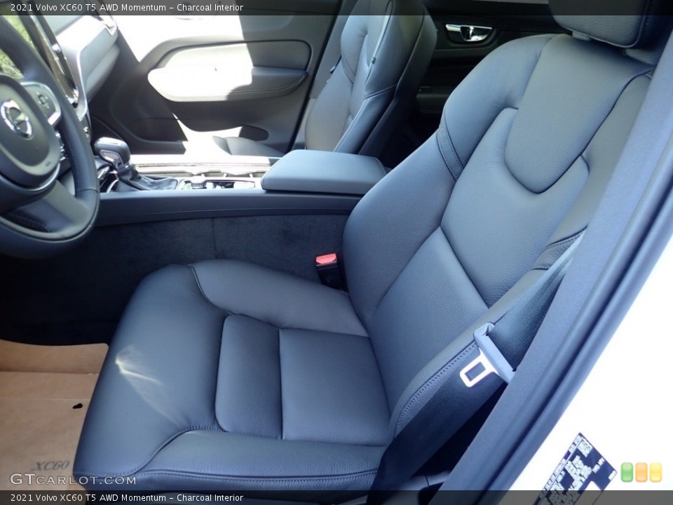 Charcoal Interior Front Seat for the 2021 Volvo XC60 T5 AWD Momentum #139469164