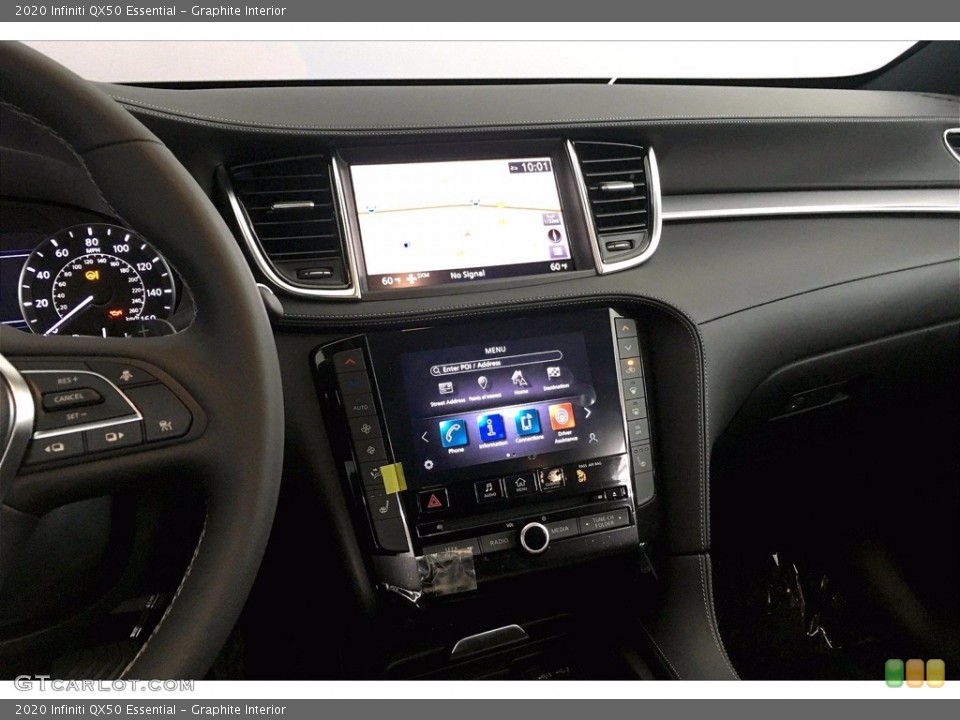Graphite Interior Dashboard for the 2020 Infiniti QX50 Essential #139469824