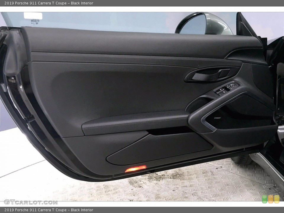 Black Interior Door Panel for the 2019 Porsche 911 Carrera T Coupe #139474171