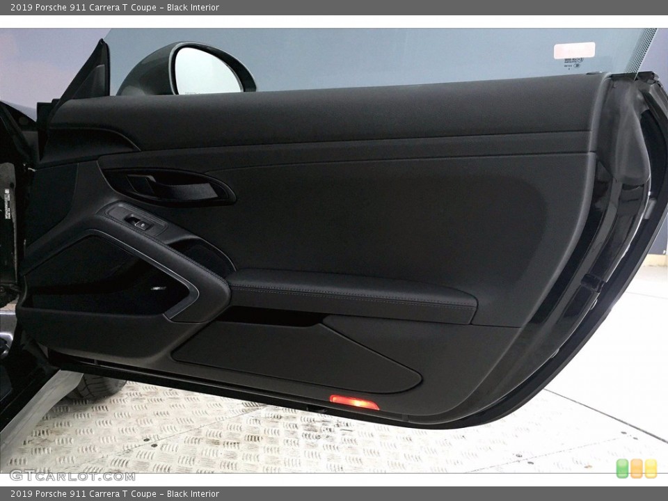 Black Interior Door Panel for the 2019 Porsche 911 Carrera T Coupe #139474186