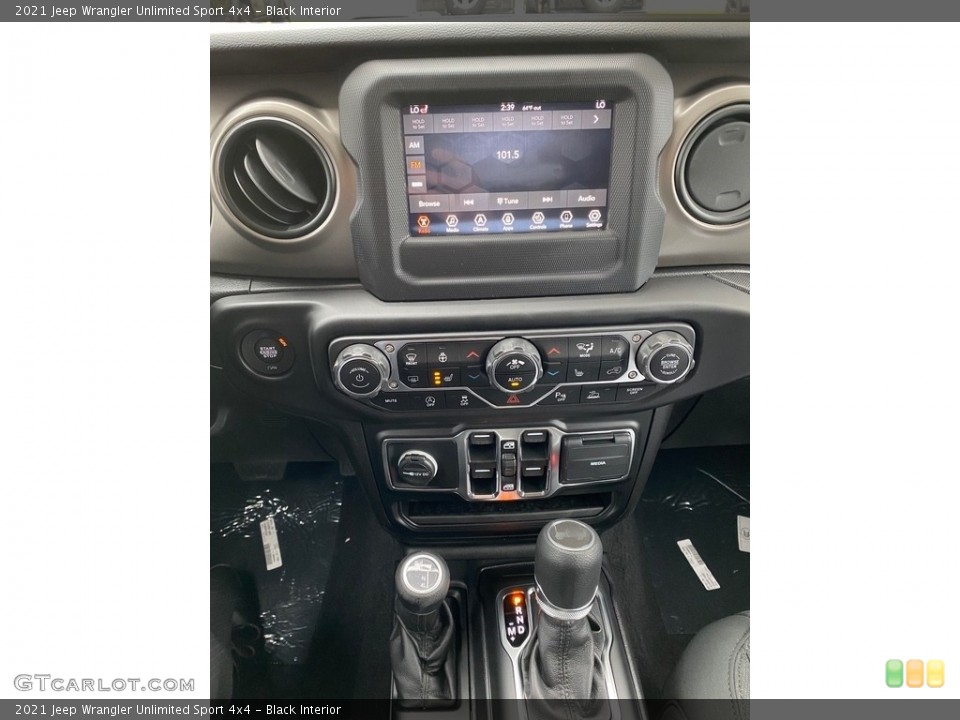 Black Interior Transmission for the 2021 Jeep Wrangler Unlimited Sport 4x4 #139476067