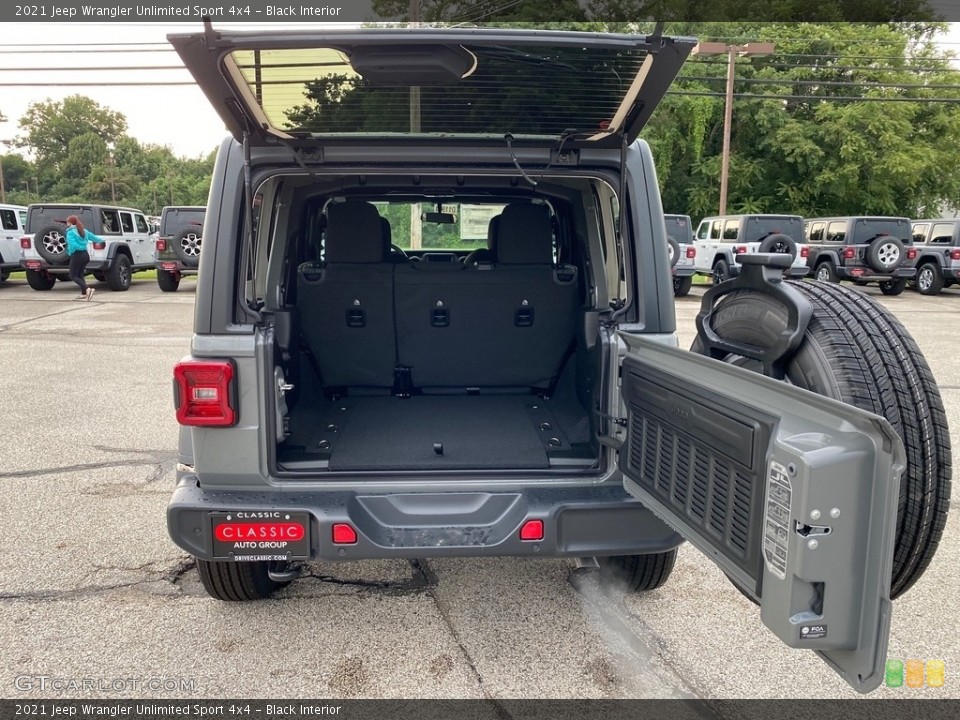 Black Interior Trunk for the 2021 Jeep Wrangler Unlimited Sport 4x4 #139476391
