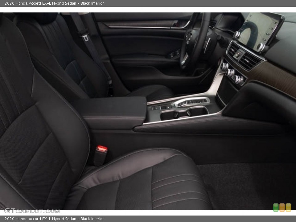 Black Interior Front Seat for the 2020 Honda Accord EX-L Hybrid Sedan #139476397