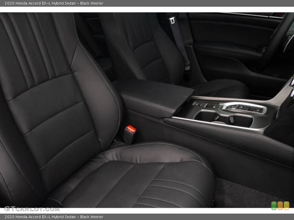 Black Interior Front Seat for the 2020 Honda Accord EX-L Hybrid Sedan #139476415