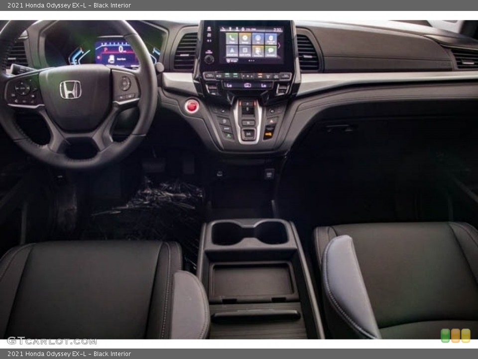 Black Interior Dashboard for the 2021 Honda Odyssey EX-L #139477690