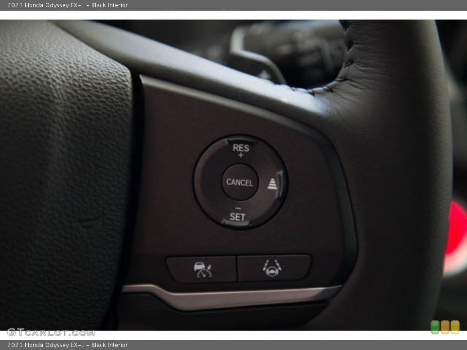 Black Interior Steering Wheel for the 2021 Honda Odyssey EX-L #139477720