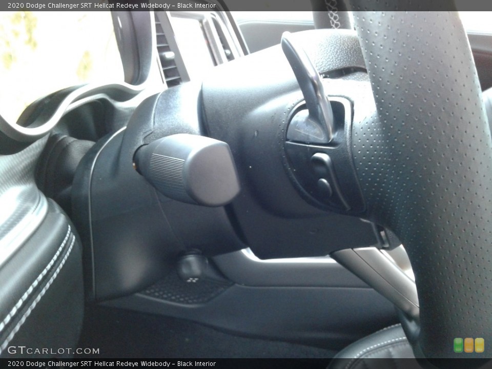 Black Interior Steering Wheel for the 2020 Dodge Challenger SRT Hellcat Redeye Widebody #139477852