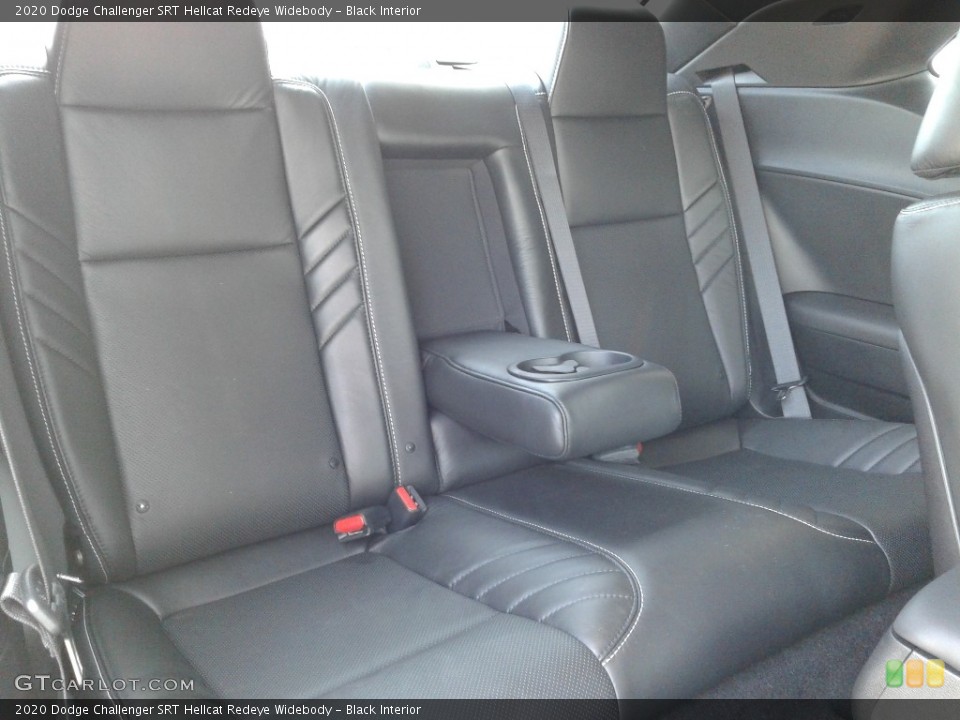 Black Interior Rear Seat for the 2020 Dodge Challenger SRT Hellcat Redeye Widebody #139477870