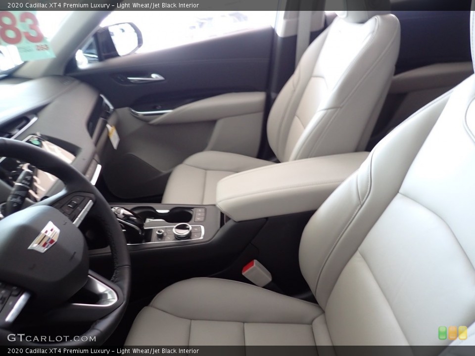 Light Wheat/Jet Black 2020 Cadillac XT4 Interiors