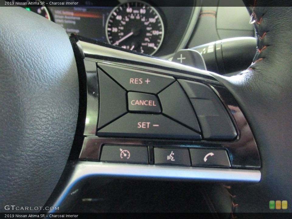 Charcoal Interior Steering Wheel for the 2019 Nissan Altima SR #139481973