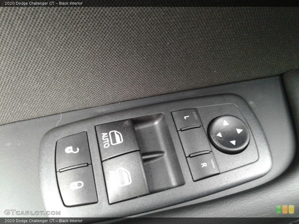 Black Interior Controls for the 2020 Dodge Challenger GT #139482696