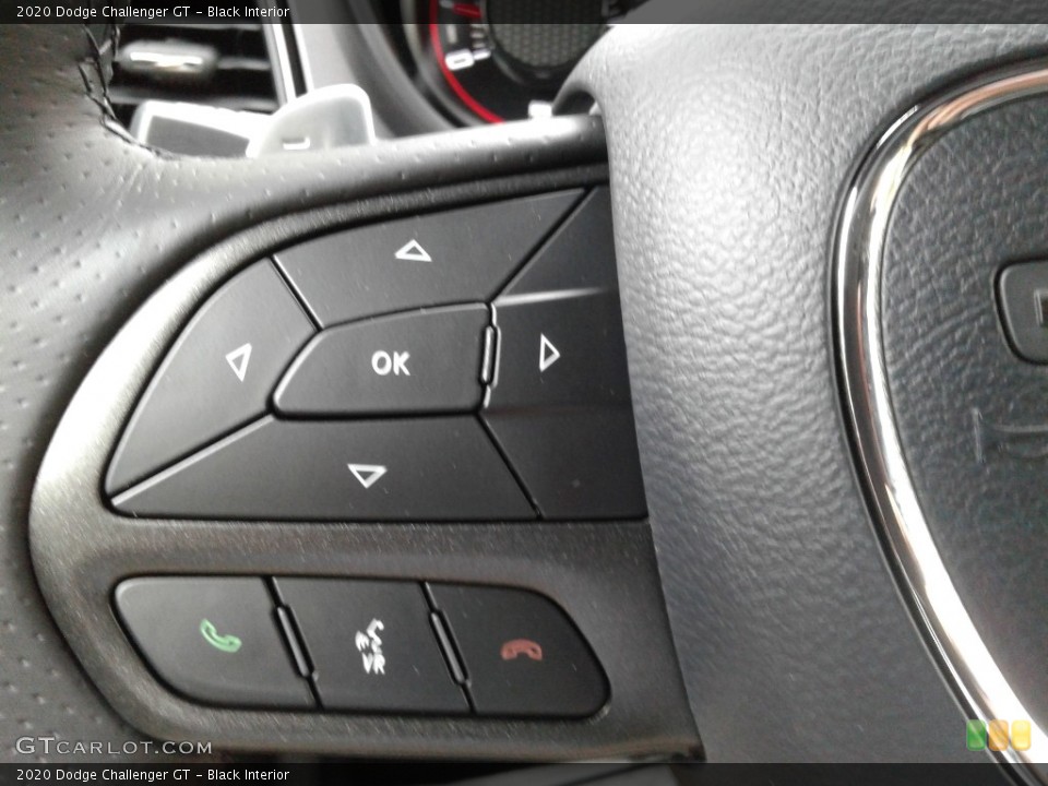 Black Interior Steering Wheel for the 2020 Dodge Challenger GT #139482831