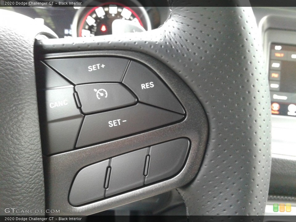 Black Interior Steering Wheel for the 2020 Dodge Challenger GT #139482852