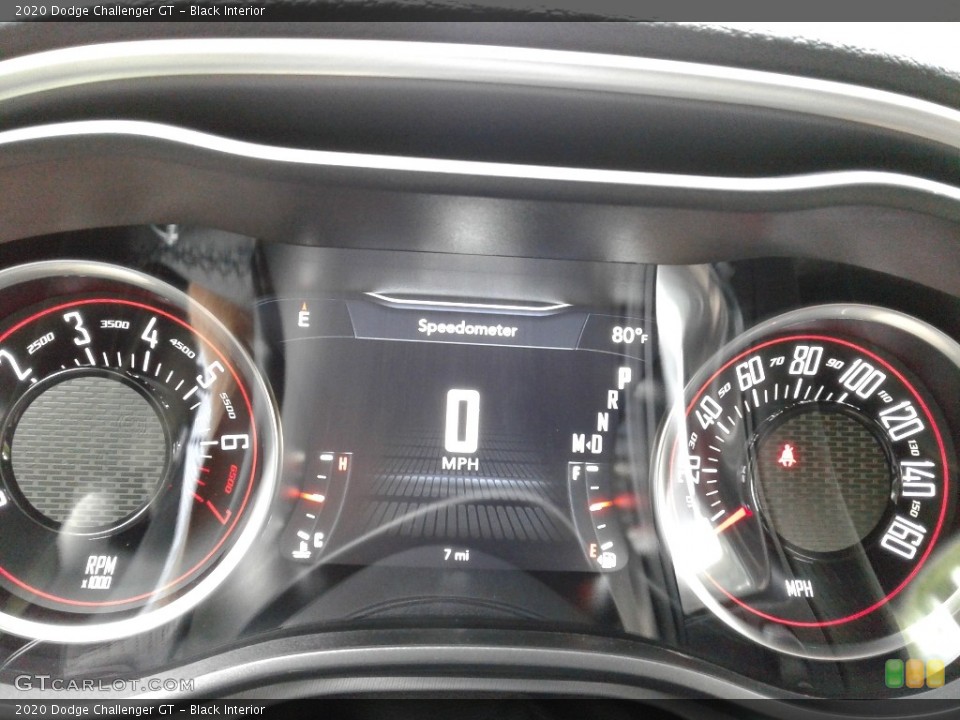 Black Interior Gauges for the 2020 Dodge Challenger GT #139482873