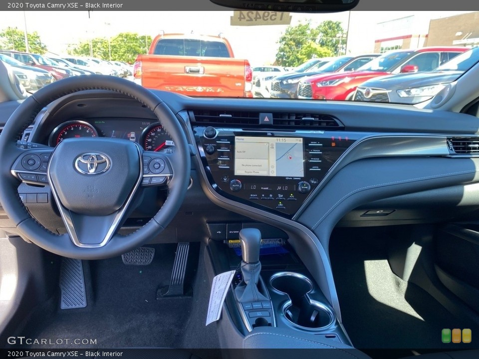 Black Interior Dashboard for the 2020 Toyota Camry XSE #139484182