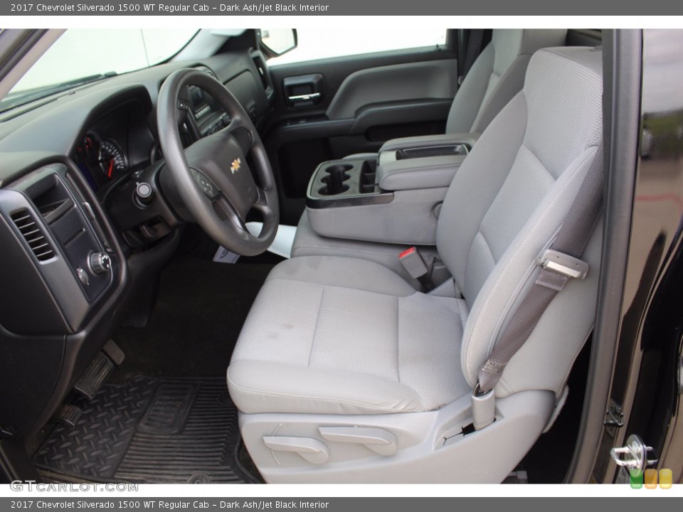 Dark Ash/Jet Black Interior Front Seat for the 2017 Chevrolet Silverado 1500 WT Regular Cab #139485354