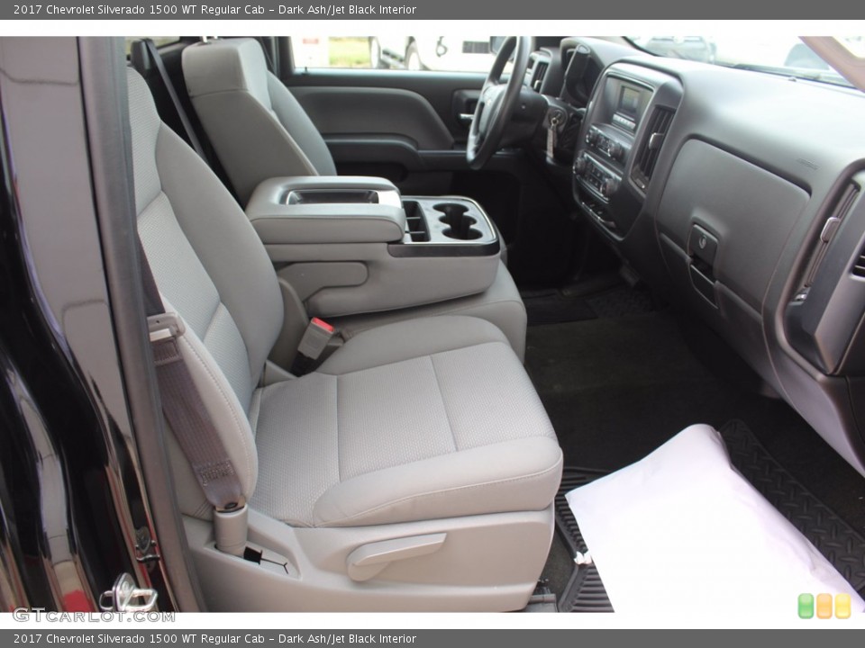 Dark Ash/Jet Black Interior Front Seat for the 2017 Chevrolet Silverado 1500 WT Regular Cab #139485531