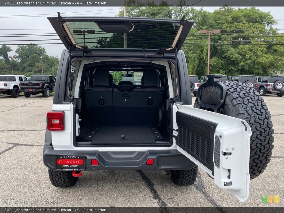 Black Interior Trunk for the 2021 Jeep Wrangler Unlimited Rubicon 4x4 #139487527