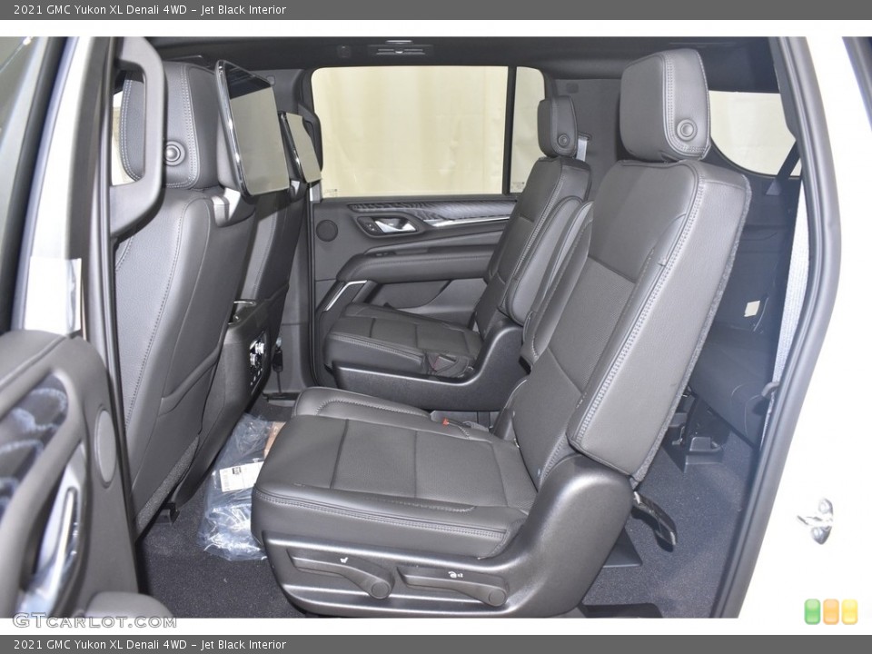 Jet Black Interior Rear Seat for the 2021 GMC Yukon XL Denali 4WD #139488481