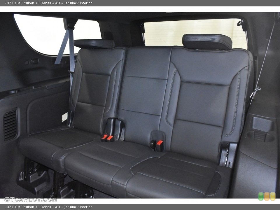 Jet Black Interior Rear Seat for the 2021 GMC Yukon XL Denali 4WD #139488505