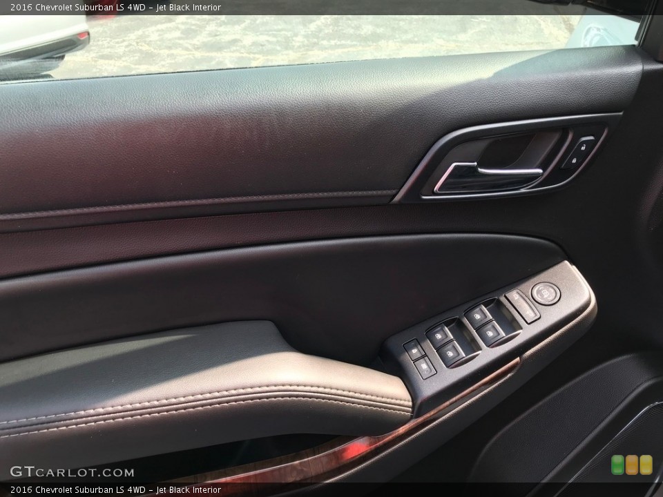 Jet Black Interior Door Panel for the 2016 Chevrolet Suburban LS 4WD #139490542