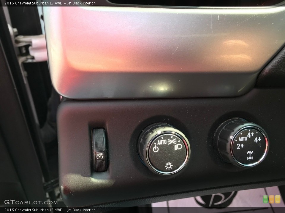 Jet Black Interior Controls for the 2016 Chevrolet Suburban LS 4WD #139490623