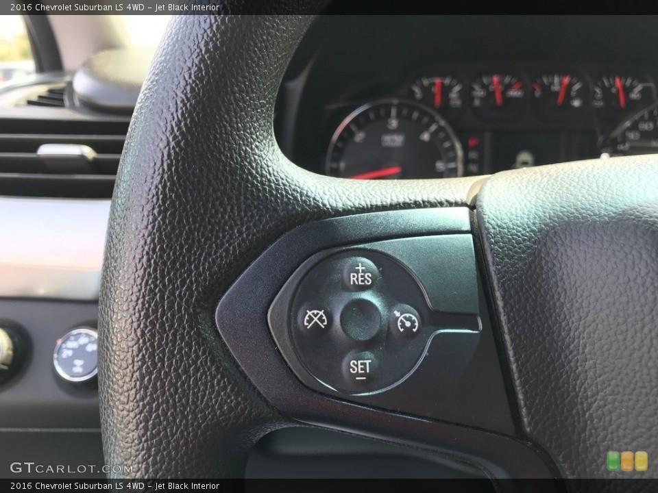 Jet Black Interior Steering Wheel for the 2016 Chevrolet Suburban LS 4WD #139490746