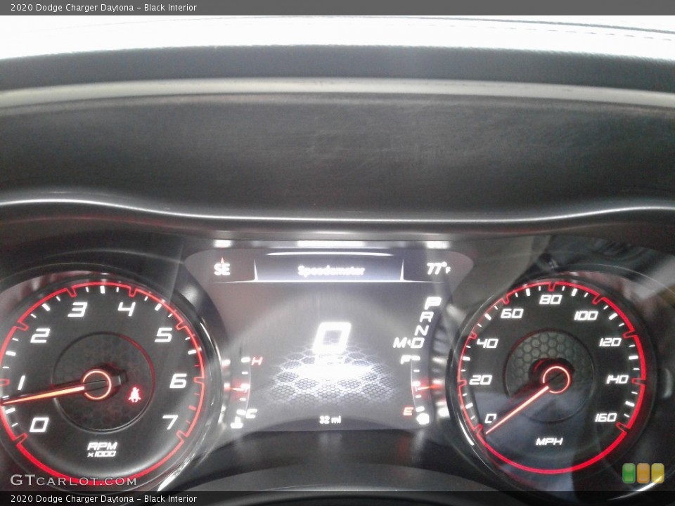 Black Interior Gauges for the 2020 Dodge Charger Daytona #139490869