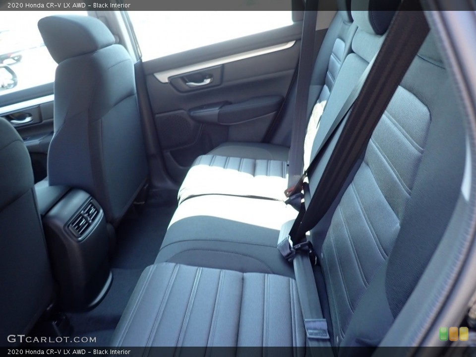 Black Interior Rear Seat for the 2020 Honda CR-V LX AWD #139490908