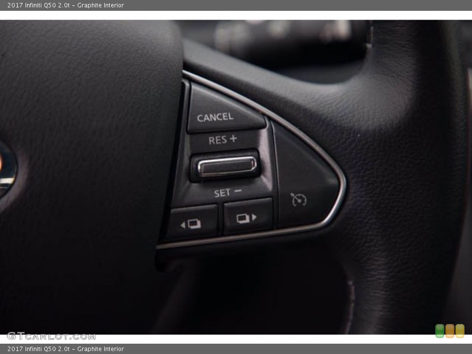 Graphite Interior Steering Wheel for the 2017 Infiniti Q50 2.0t #139490986
