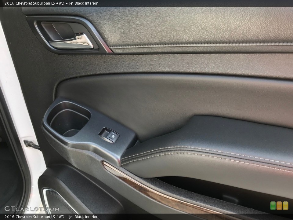 Jet Black Interior Door Panel for the 2016 Chevrolet Suburban LS 4WD #139491067