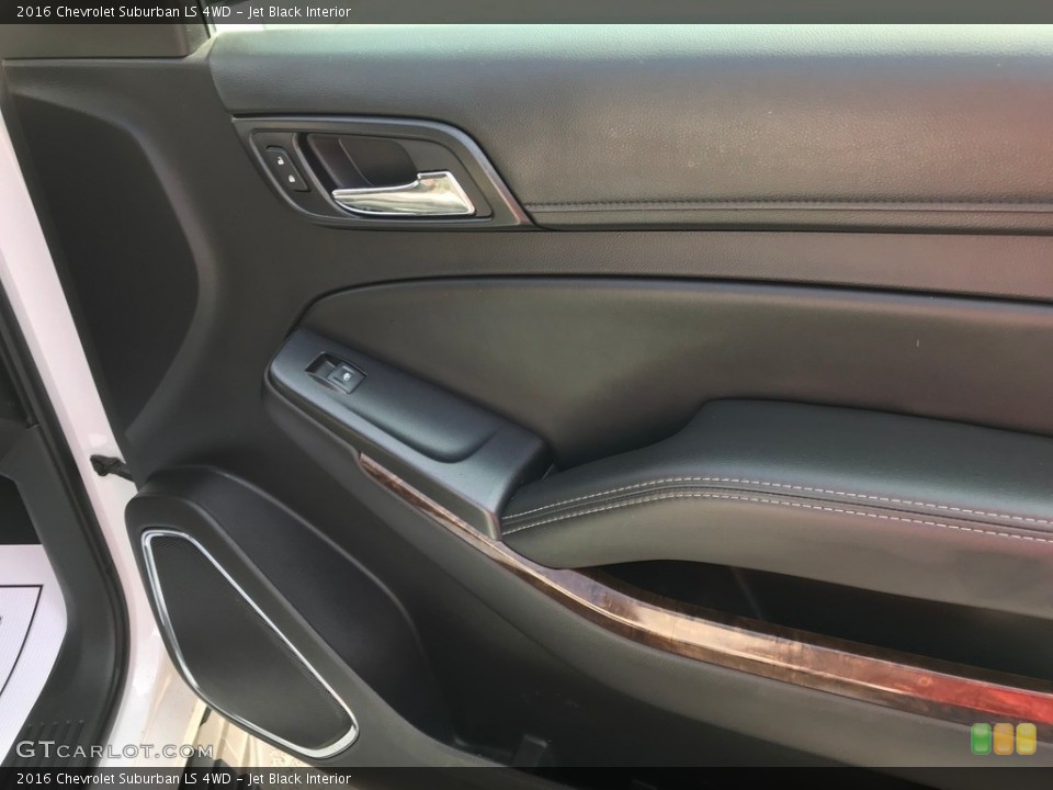 Jet Black Interior Door Panel for the 2016 Chevrolet Suburban LS 4WD #139491118