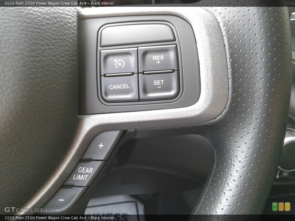 Black Interior Steering Wheel for the 2020 Ram 2500 Power Wagon Crew Cab 4x4 #139491637