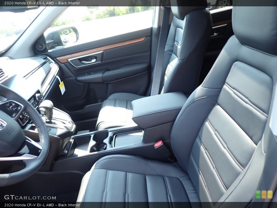 Black Interior Front Seat for the 2020 Honda CR-V EX-L AWD #139491673