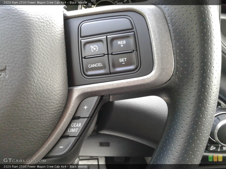Black Interior Steering Wheel for the 2020 Ram 2500 Power Wagon Crew Cab 4x4 #139492378