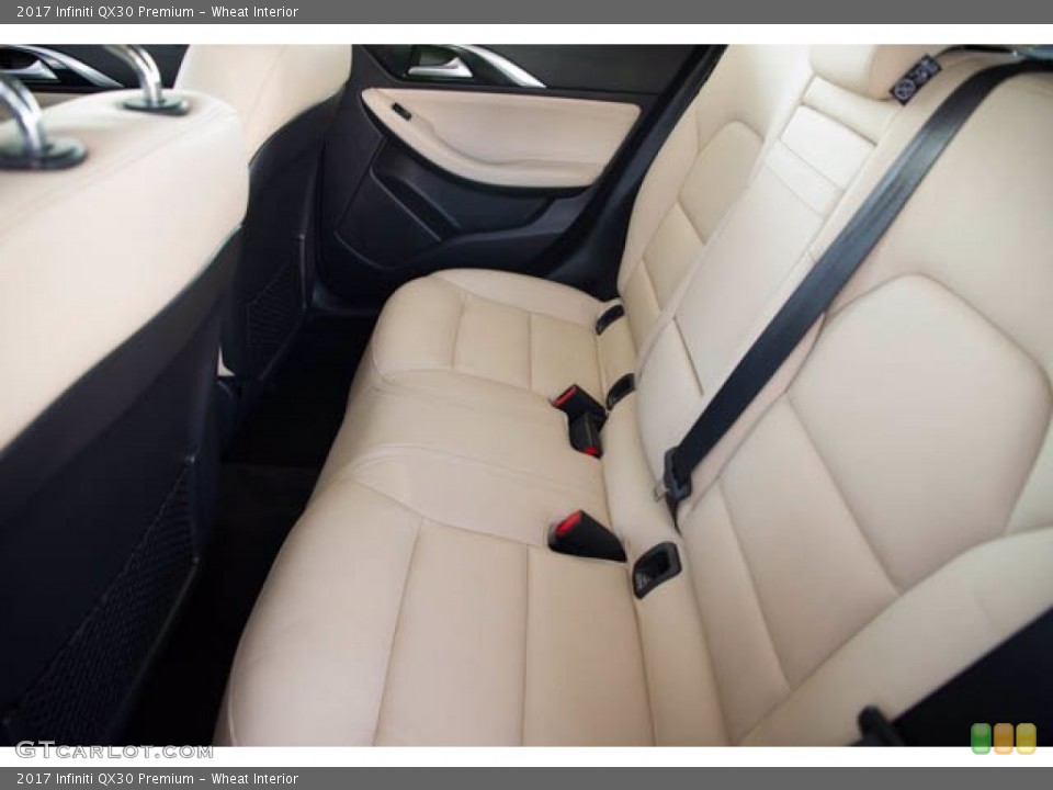 Wheat Interior Rear Seat for the 2017 Infiniti QX30 Premium #139493365