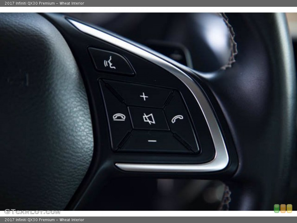 Wheat Interior Steering Wheel for the 2017 Infiniti QX30 Premium #139493602