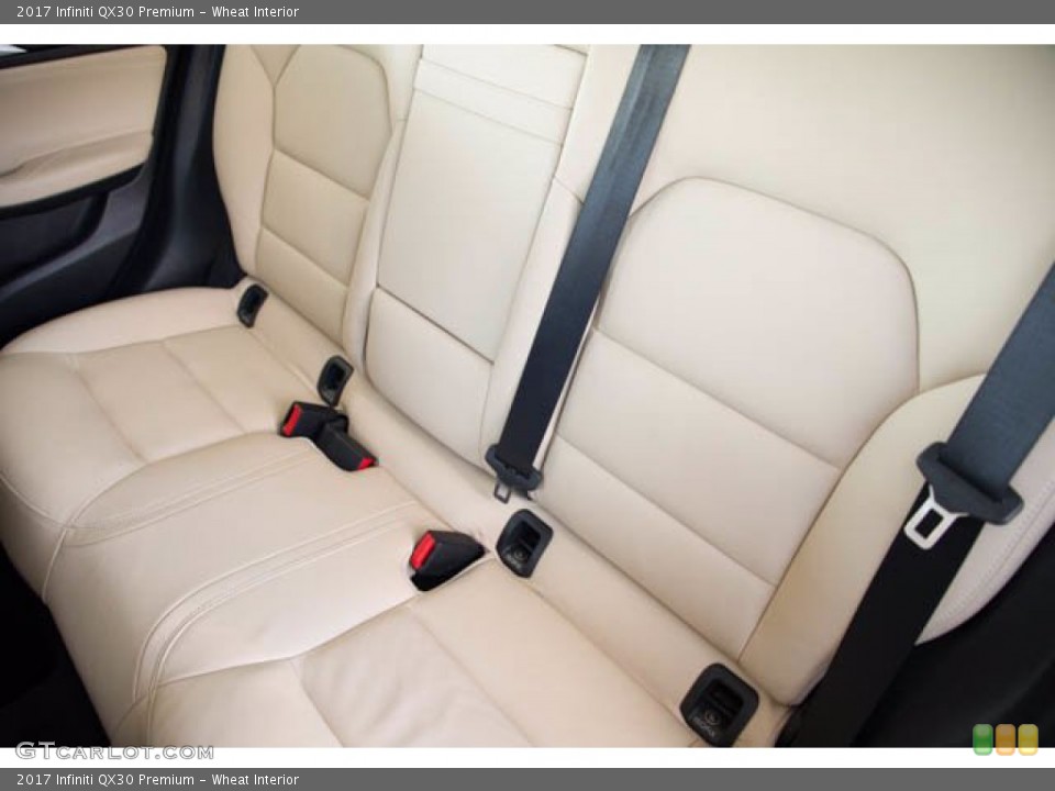 Wheat Interior Rear Seat for the 2017 Infiniti QX30 Premium #139493683
