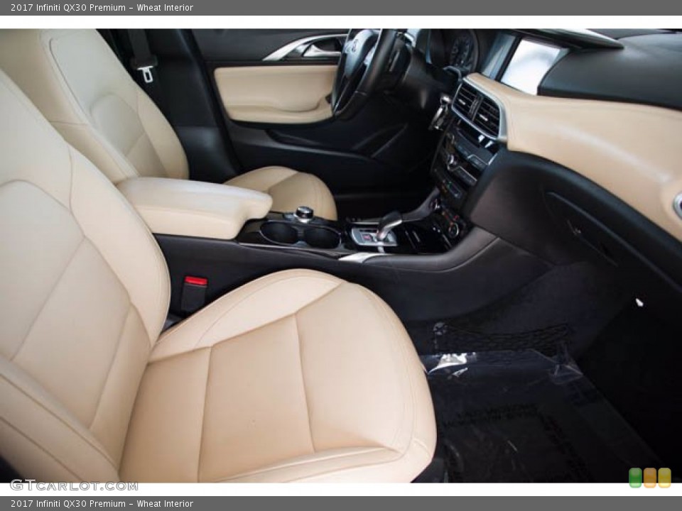 Wheat Interior Front Seat for the 2017 Infiniti QX30 Premium #139493770