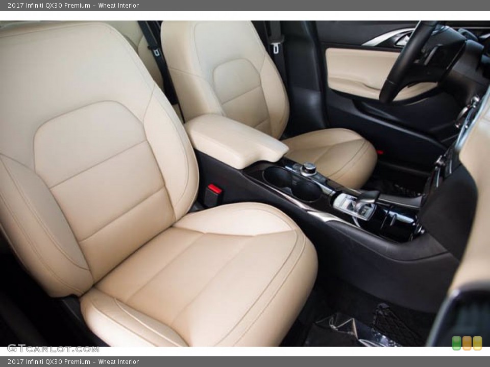 Wheat Interior Front Seat for the 2017 Infiniti QX30 Premium #139493791