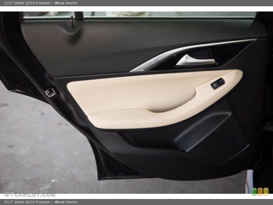 Wheat Interior Door Panel for the 2017 Infiniti QX30 Premium #139493938