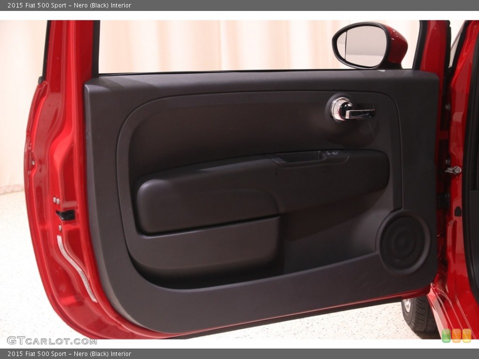 Nero (Black) Interior Door Panel for the 2015 Fiat 500 Sport #139493971
